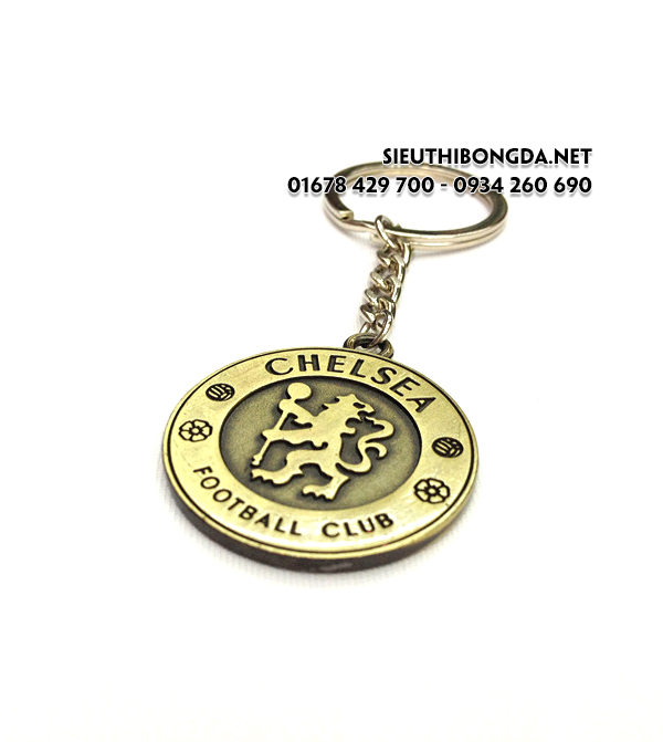 Móc khoá Chelsea in nổi 2 mặt